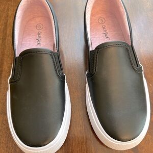 Girls Cat & Jack Black Slide On Shoes